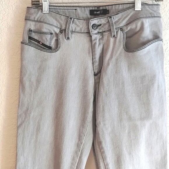 Diesel Industry S Pocket Tapered Light Gray Jeans 29 - Picture 2 of 8